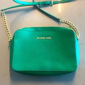 Michael Kors Green Purse